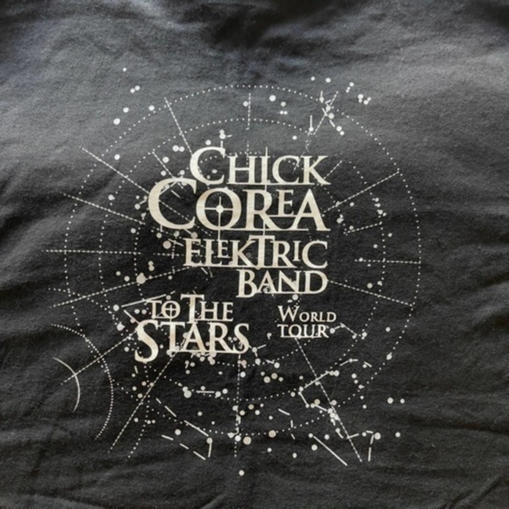 Music Chick Corea Elektric Band Concert Tee “To the Stars” Tour T-Shirt Size XL
